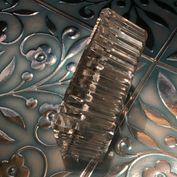 Waterford Office Vintage Waterford Crystal Mini Clock Poshmark